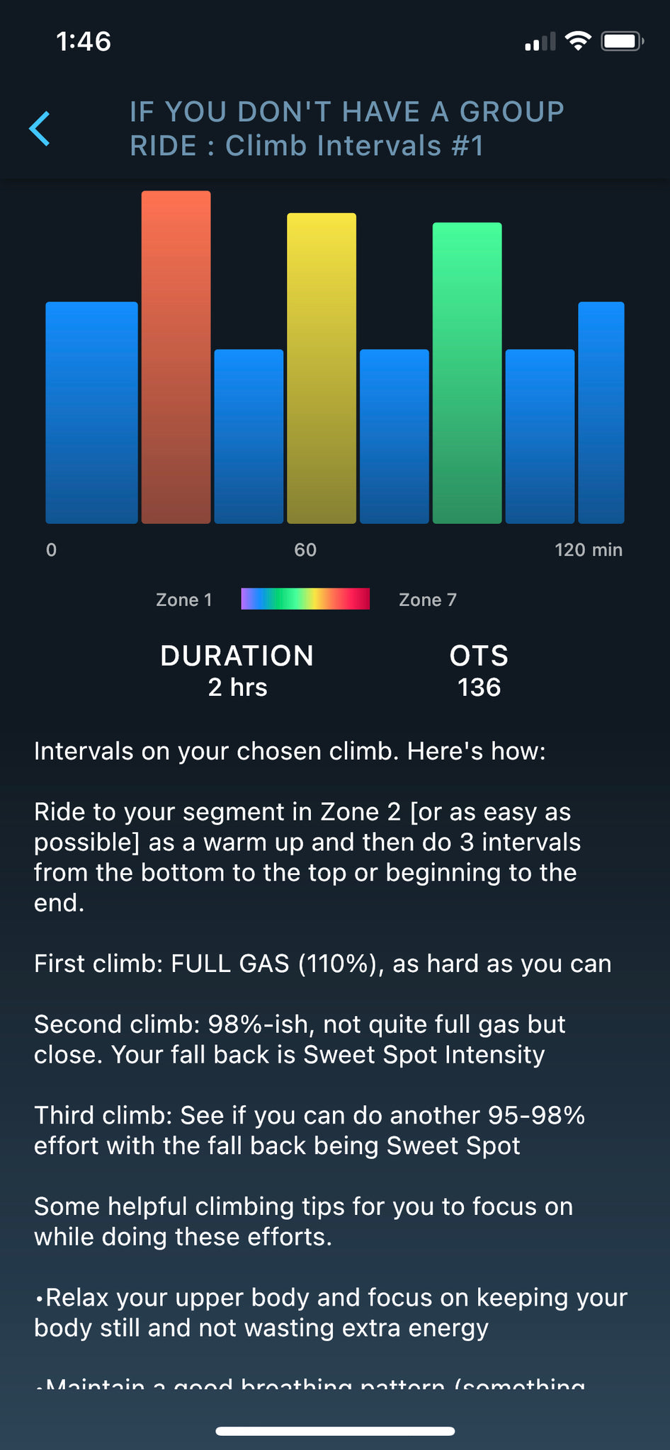 Climbing Intervals